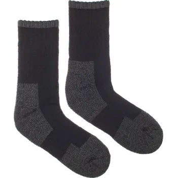 Dámské ponožky Vlněné ponožky Vlnáč Termo černý M (39-42)