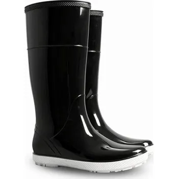 Dámské holínky DEMAR - Dámské vysoké holínky LADY 0075 BB černé Velikost: 38