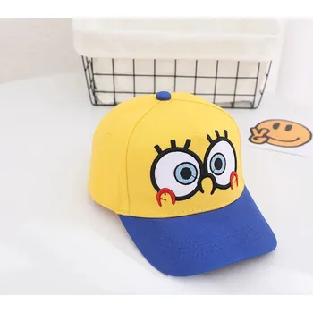 Kšiltovka Dětská kšiltovka SpongeBob 52-54 cm 52-54 cm SpongeBob Modrá