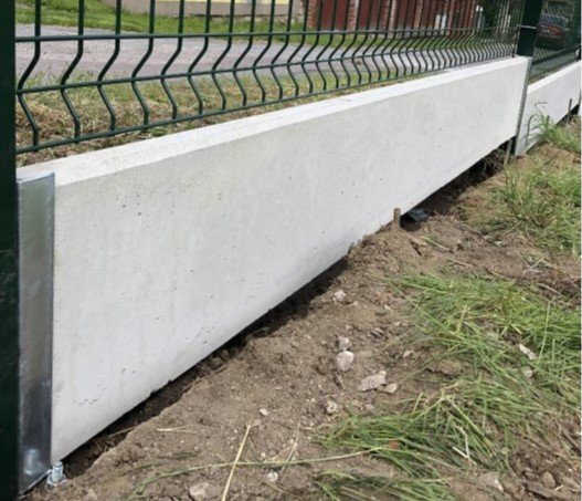 Podhrabová deska délka 2,5 m, výška 20 cm RODEPA