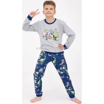 Chlapecké pyžamo CORNETTE Chlapecké pyžamo 966/163-Dinosaur Barva: 163, Velikost: 134-140