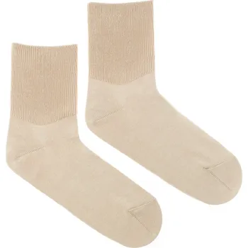 Dámské ponožky Ponožky Diabetické s vysokým lemem béžové 42-43