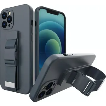Forcell Pouzdro na mobil s popruhem Rope Case Xiaomi Poco X3 NFC , modrý, 9145576218938