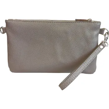 Vera Pelle kožená malá crossbody tmavě šedé 1735 D77