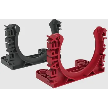 rekuperace vzduchu HEATPEX Svorky na ventilační potrubí ARIA CONNECT, červené, 90 mm, 100ks (52012610000W)