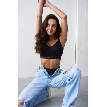 Podprsenka TIMO Timo | Bezešvá podprsenka ComfyBra Logomania - 70J / 22