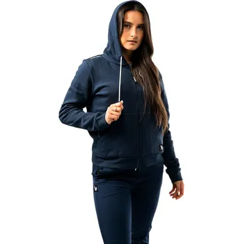 Dámská mikina Dámská mikina Bauer WMNS Team Full Zip Navy M
