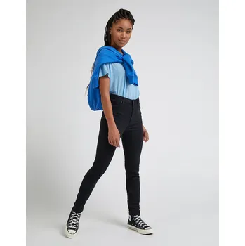 Dámské jeans LEE Scarlett High Black Rinse L626AE47 Velikost: W31 / L31