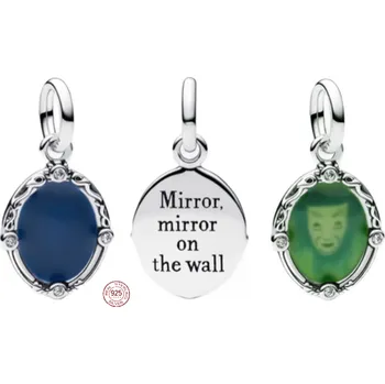 Přívěsek Charm Sterlingové stříbro 925 Disney Sněhurka - Kouzelné zrcadlo, přívěsek na náramek pohádka