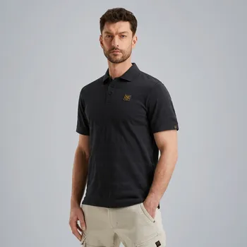 Pánské tričko Pánská polokošile PME LEGEND PPSS2504854 5281 Polo jacquard jersey stripe short sleeve Velikost: L