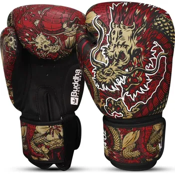 Boxerské rukavice Boxerské rukavice Buddha Fantasy Dragon - Red Velikost: 10oz