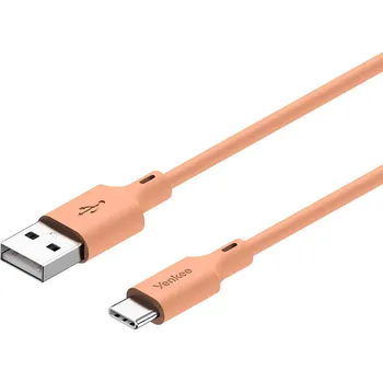 Datový kabel YENKEE YCU 315 OE SILIC USB A-C / 1,5m