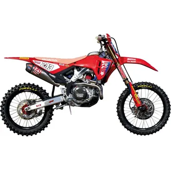 Samolepicí dekorace na vozidlo BLACKBIRD sada samolepek (dýhy) HONDA CRF 250R 25; CRF 450R 25 REPLICA TEAM HRC barva červená černá (BLACKBIRD sada samolepek (dýhy) HONDA CRF 250R 25; CRF 450R 25 REPLICA TEAM HRC barva červená černá)