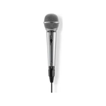 Mikrofon Hama Jam Star, XLR/jack 3,5 mm (46004) stříbrný