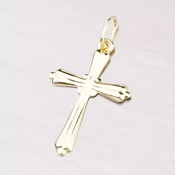 Přívěsek Goldex Křížek 322P-131168 Zlatá