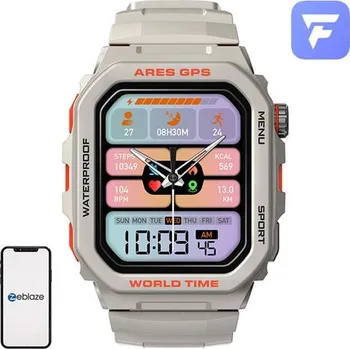 Chytré hodinky Hodinky ZEBLAZE Ares GPS White
