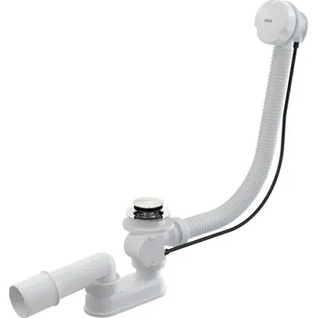 Vana Alcadrain Sifon vanový automat komplet 120 cm, bílá