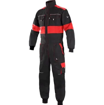 Pracovní kombinéza CXS LUXY ROBERT kombinéza černo-červená Velikost: 50