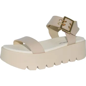 Dámské lodičky PICCADILLY dámské sandály 586005-9 Barva: slonová kost, Velikost: 39, Šíře podešve: H