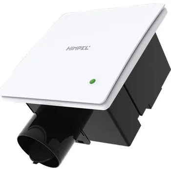 Domácí ventilátor Himpel Zeroc HV3-100 tichý radiální ventilátor se zpětnou klapkou