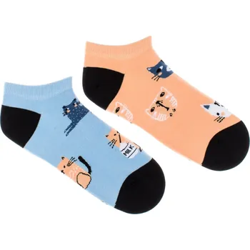Dámské ponožky Kotníkové ponožky Feetee Cats S (35-38)