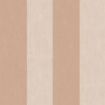 Tapeta Parato by Cristiana Masi Vliesová tapeta na zeď, hnědá, imitace látky, pruhy, 38478, Top Stripes, Parato by Cristiana Masi, velikost 10,05 x 0,53 m