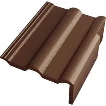 BETONPRES EXCLUSIV Krajní taška pravá Tmavě hnědá