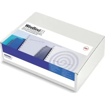 Kancelářské potřeby Drátěné hřbety GBC Multibind 6 mm, černé, 100 ks