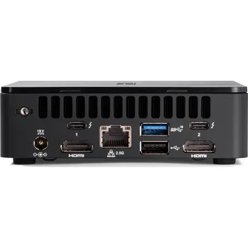 Stolní počítač ASUS NUC 12 Pro Slim Kit RNUC12WSKI700002I UCFF Černá i7-1260P