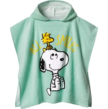Dětské pončo, čistá bavlna (Snoopy)