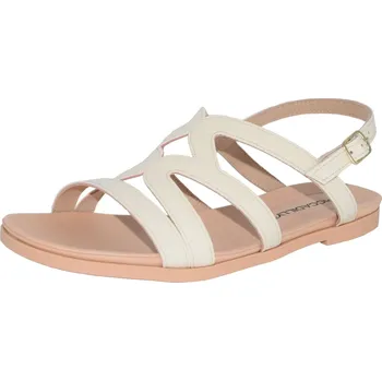 Dámské lodičky PICCADILLY dámské sandály 418085-1 Barva: krémová, Velikost: 40