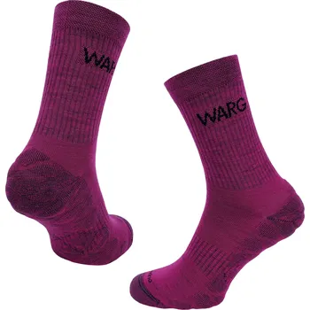 Ponožky Warg Endurance Merino Velikost ponožek: 39-42 / Barva: růžová/fialová