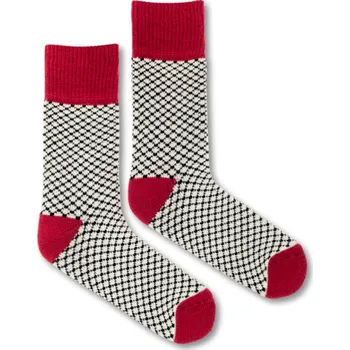 Dámské ponožky Vlněné ponožky Vlnáč Slunce červené M (39-42)