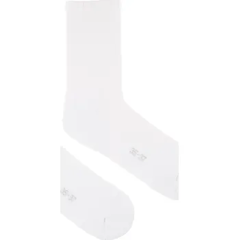 Dámské ponožky Ponožky Diabetické mikroplyš s Aloe bílé 35-37