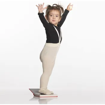 Dámská móda Dětské punčochy na kšandy BIO bavlna krémové 74/80