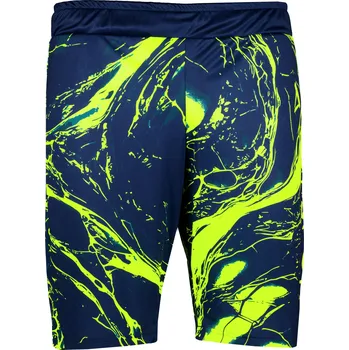 Pánské funkční šortky premium ALTISPORT VOJ/ALM071KRA01 NAVY/ŽLUTÁ XXL