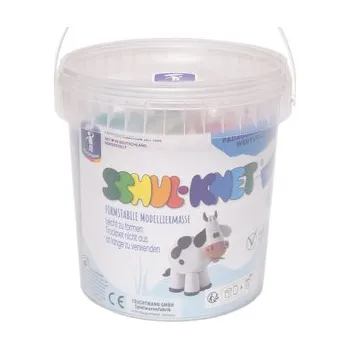 Modelovací hmota FEUCHTMANN SK Pevná netvrdnoucí modelína Small Bucket, 15 ks po 40 g