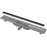 Alcadrain Marble Low Podlahový žlab 1150 mm, bez okraje a s roštem pro vložení dlažby