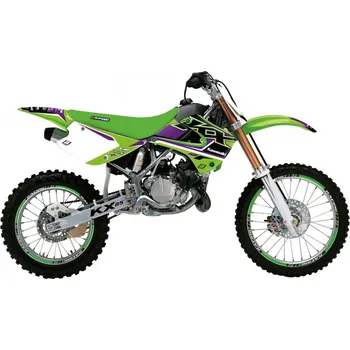 Autodoplněk BLACKBIRD sada samolepek (dýhy) KAWASAKI KX 85 01-13 DREAM 5 barva zelená černá (BLACKBIRD sada samolepek (dýhy) KAWASAKI KX 85 01-13 DREAM 5 barva zelená černá)