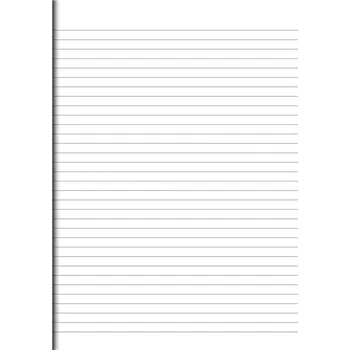 Kancelářský papír Papír, samostatné listy A3 linkované, 250 listů