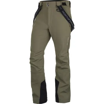 Pánské kalhoty Northfinder Pánské lyžařské softshellové zimní kalhoty ISHAAN, tarmac, 175906