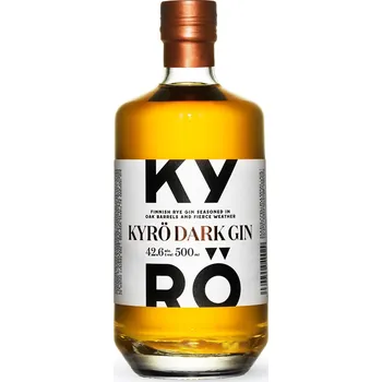 Gin KYRÖ Dark Gin 42,6% 0,5l