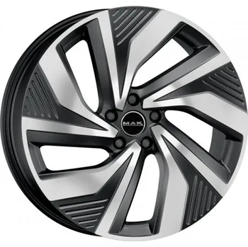 Alu kolo MAK Alu Kola Mak Electra 7.5x19 5x112 ET50 Black Mirror 57.1