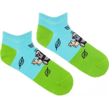 Dámské ponožky Kotníkové ponožky Krtek na louce L (43-46)