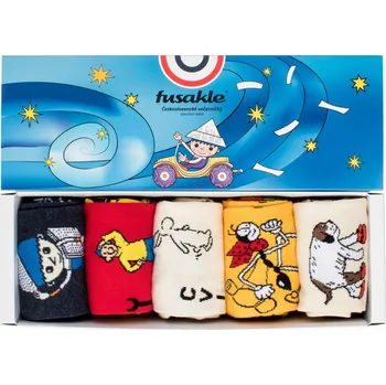 Dámské ponožky Dárková krabička Večerníčky CZ S (35-38)