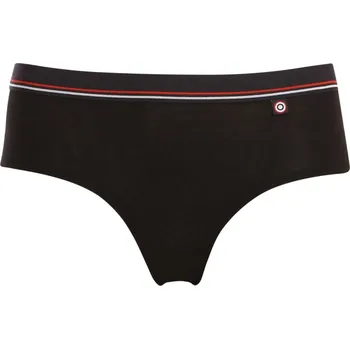 Dámské tričko Hipsterky Fusakle dámské černé Bavlna L