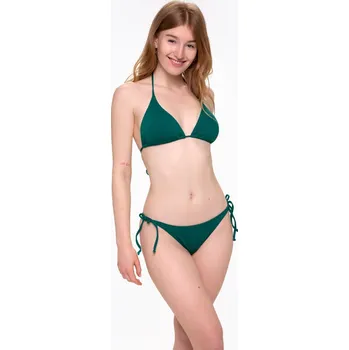 Dámské plavky Plavky Fusakle brazil šňůrky zelené spodní díl XS