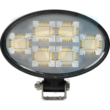 Průmyslové svítidlo LED Bodové svítidlo pro automobil BLACK LED/150W/10-30V IP69 5700K oválný