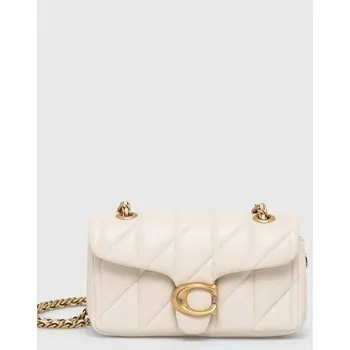 Oblečení a móda Kožená kabelka Coach Tabby, ONE SIZE, béžová, 02X