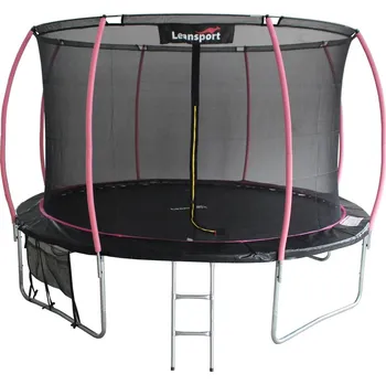 Trampolína Trampolína LEAN Sport Max 487 cm - černo-růžová